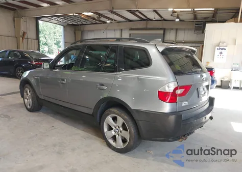 2005 BMW X3 3.0I z USA, uszkodzony, nr VIN WBXPA93425WD01684
